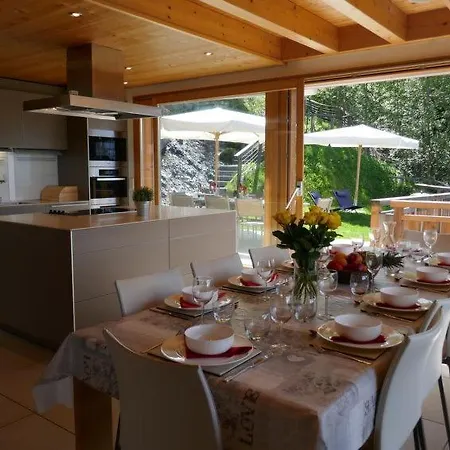 Haute Sleeps 10 Wifi Semesterbostad Nendaz