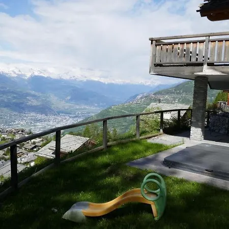 Ferienhaus Haute Sleeps 10 Wifi Nendaz